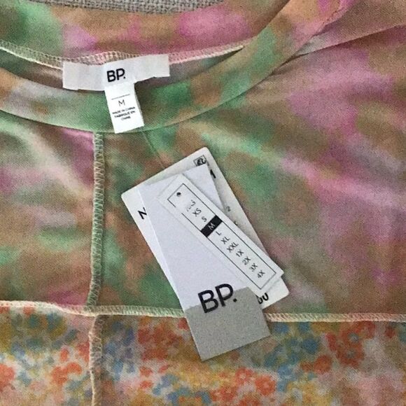 BP Patchwork Mesh Top NWT - Picture 7 of 7